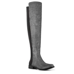 UNISA UNGILLEAN GLITTER OVER-THE-KNEE BOOT